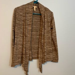 Light brown/tan cardigan